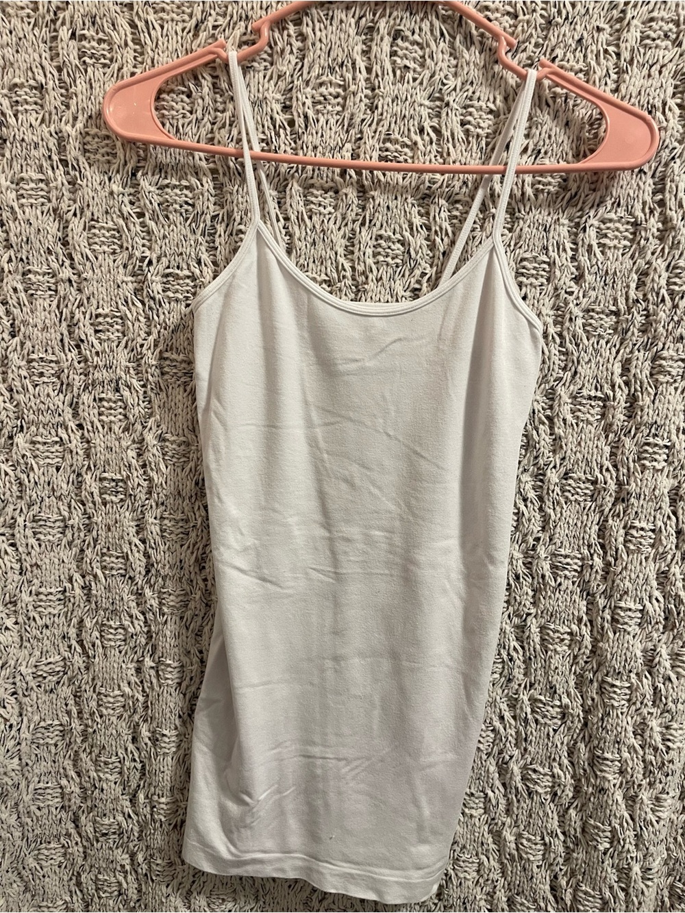 Essential Cream Spaghetti-Strap Camisole